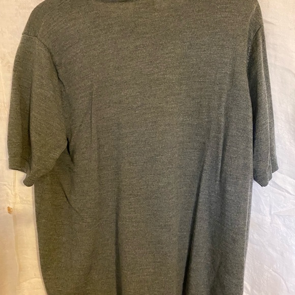 Charcoal Grey LL Bean short sleeve shirt for women size XL - Picture 3 of 3